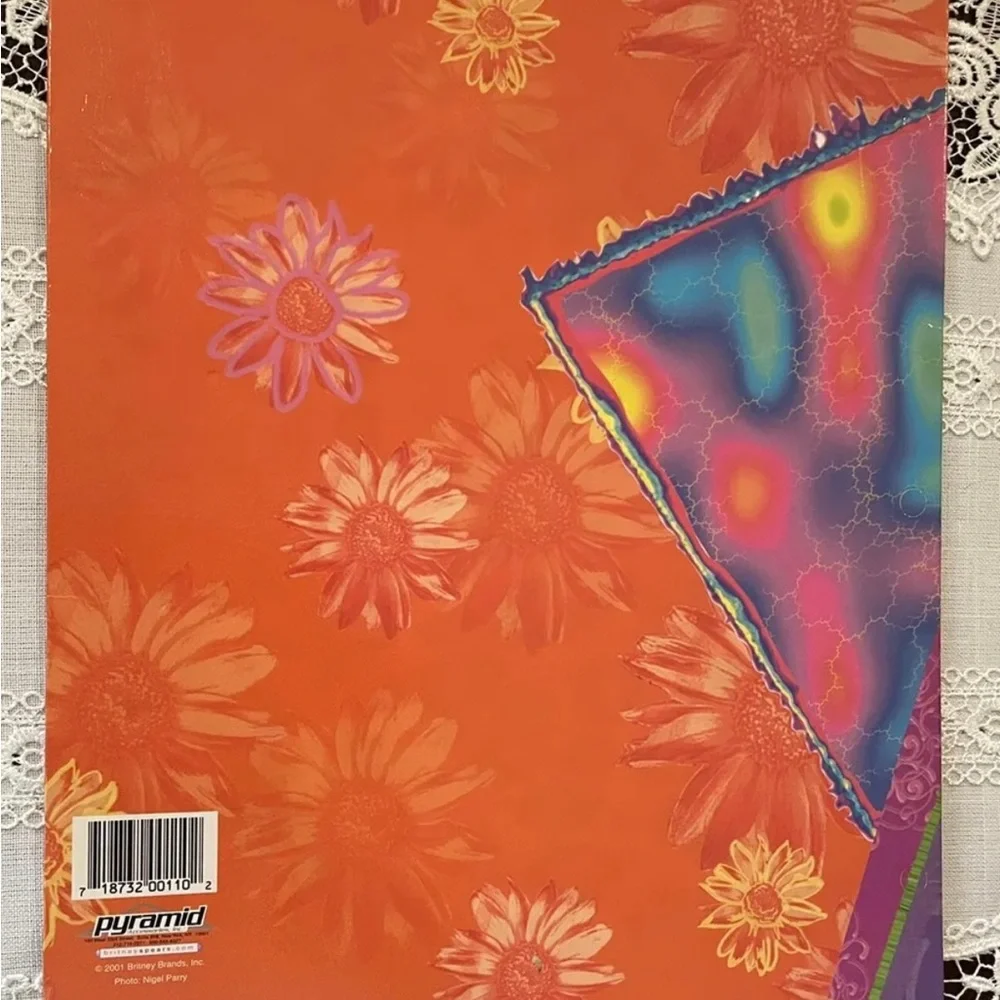 Vintage Britney Spears Folder Baby One More Time 2001